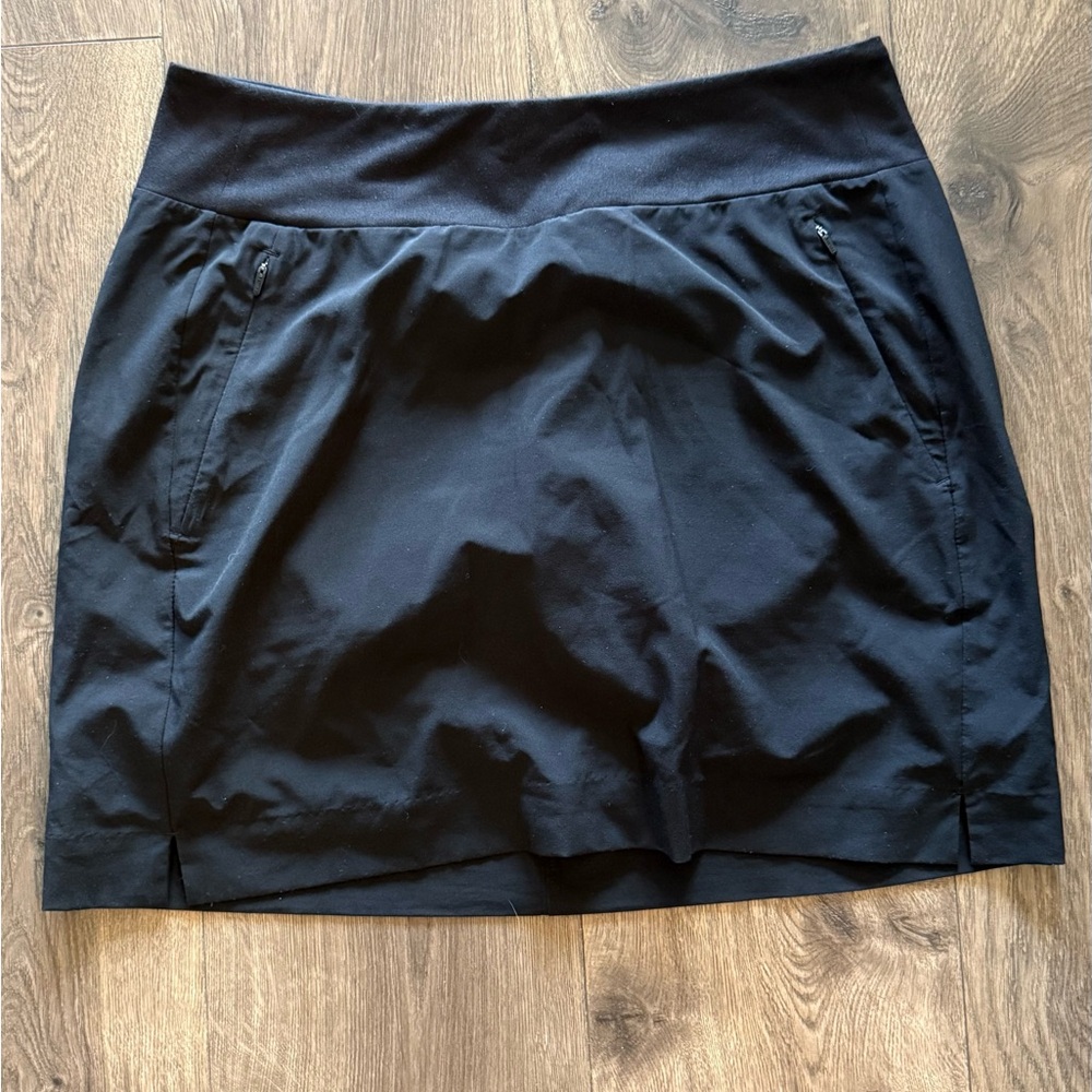 Athleta Black Skirt with Elastic Waistband
